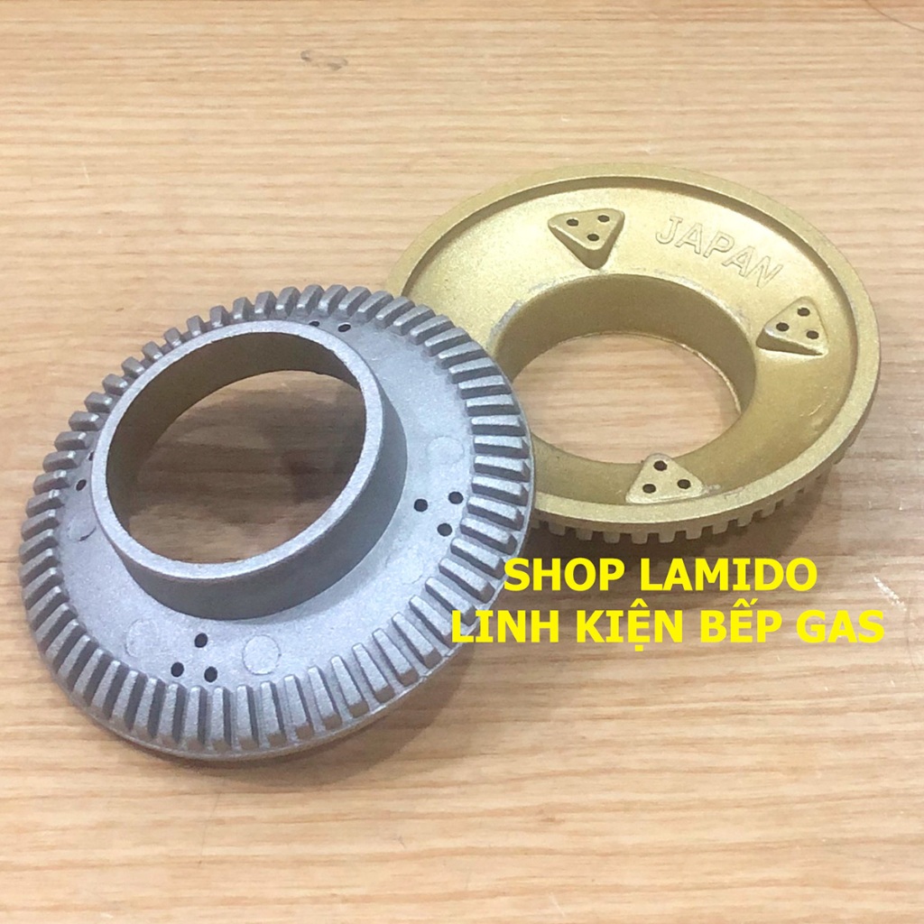 Mâm chia lửa bếp gas FUJISHI 43 - 78mm Sen NHÔM N78-S1 l Sen đầu đốt bếp ga…