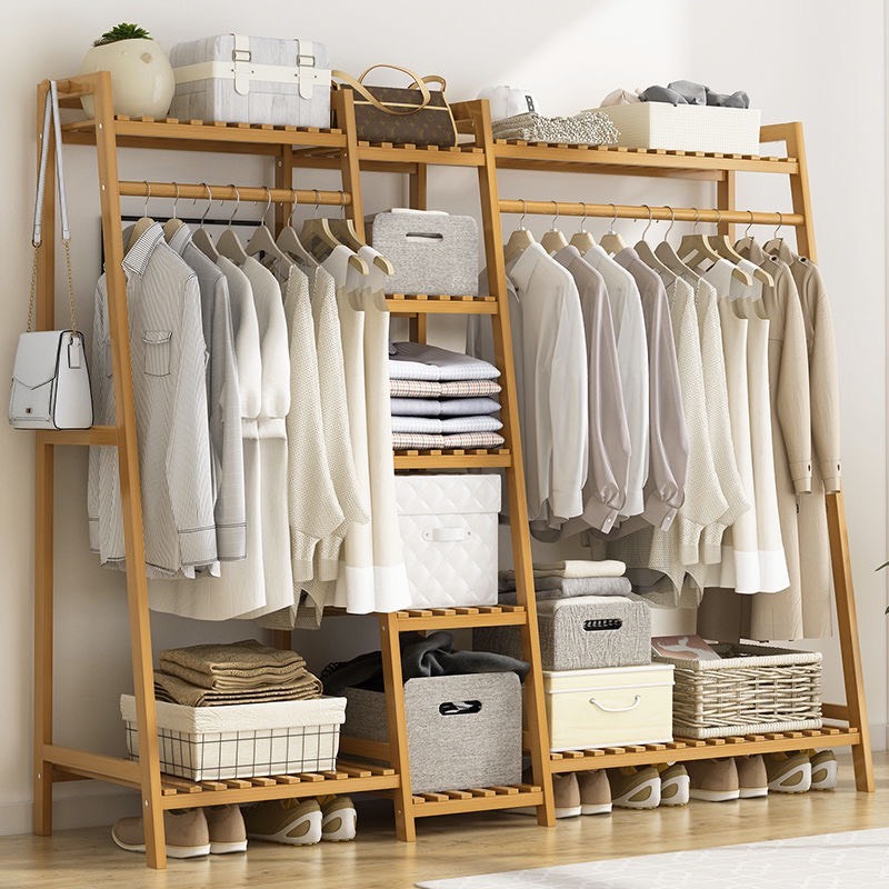 Tủ treo quần áo NTHT 3 khoang gỗ thông tự nhiên hàng xuất khẩu không mối mọt | BigBuy360 - bigbuy360.vn