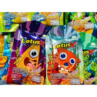 Snack bim tăm mix mực cay giòn Lotus Thái Lan ăn vặt