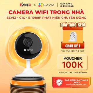  Camera Wifi EZVIZ trong nhà - C1C-B Độ phân giải 1080P đàm thoại 2 chiều