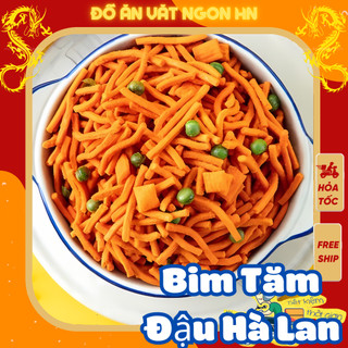 Bim bim tăm đậu hà lan 500g bánh quẩy tăm que Đồ ăn vặt ngon hấp dẫn giá rẻ đồ ăn vặt ngon hn