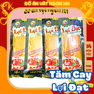 Tăm cay mì cây 10 gói que cay ăn vặt cổng trường giá rẻ