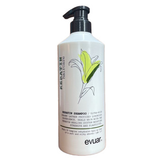 Dầu gội cao cấp cực mềm mượt tóc Keratin Evuar Shampoo 758ml