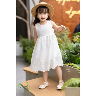 Váy thô boil trắng tiểu thư June