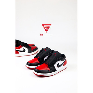 Jordan1 low bred toe v2 - ảnh thật shop chụp