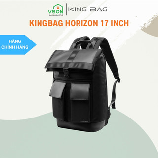 Balo Laptop KINGBAG HORIZON 17 inch , có ngăn chống trộm, nhiều ngăn rộng rãi tiện dụng - Hàng chính hãng