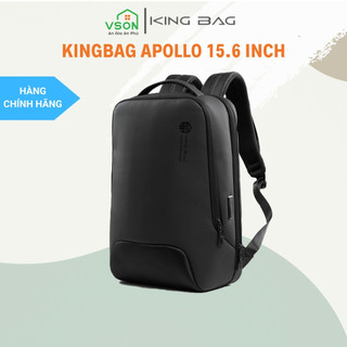 Balo Laptop KINGBAG APOLLO 15.6 inch có cổng sạc USB, trượt nước, ngăn Tablet, nhiều ngăn tiện dụng - Hàng chính hãng