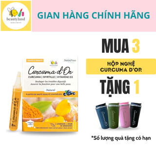 Tinh nghệ nano pháp curcuma d’or natinfran hộp 10 ống