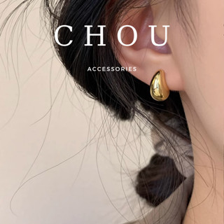  Bông Tai Khuyên Tai Giọt Nước | CHOU ACCESSORIES | 