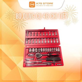 Bộ dụng cụ A7 mở bu lông + ốc vít đa năng 46 chi tiết