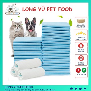  Bịch Tả lót cho chó mèo dog pee pad 3 size S M L lót vệ sinh cho chó mèo - Long Vũ Pet Food 
