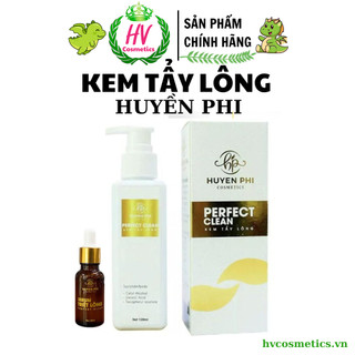 Kem tẩy lông và serum triệt lông Huyền Phi Perfect clean 140ml