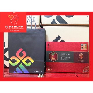 [Mã COSDAY -50K đơn 150K] [Auth-giá sỉ] Hộp 10 Gói Hồng Sâm Lát Tẩm Mật Ong Sobaek Hàn Quốc 20g*10