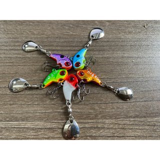 Mồi cá sắt có thìa xoay cao cấp - mcg085