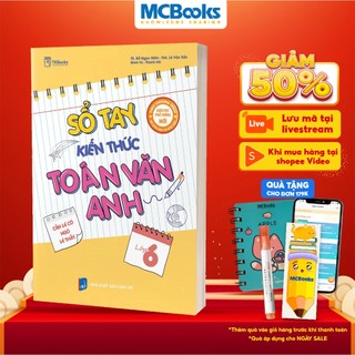 Sách - Sổ tay kiến thức Toán – Văn – Anh Lớp 6