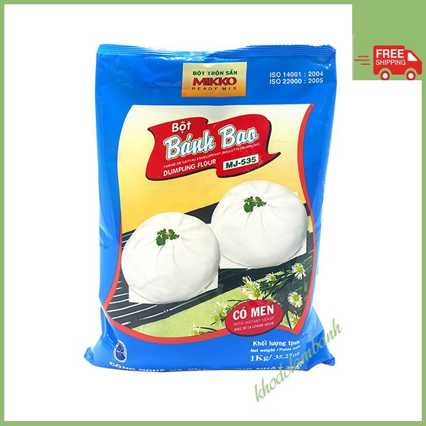 Bột bánh bao Mikko trộn sẵn 1kg