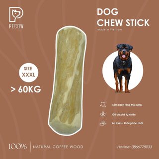 Chew Stick - Xương gặm cho chó bằng gỗ cà phê tự nhiên XXXL / Giảm căng thẳng và lo âu