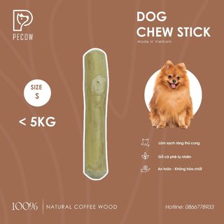 Chew Stick - Xương gặm cho chó bằng gỗ cà phê tự nhiên S / Giảm căng thẳng và lo âu