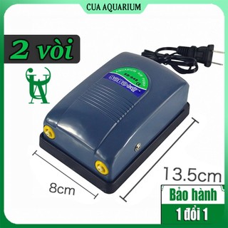  Máy sủi oxy 2 vòi SOBO SB-648 - Sục khí oxi bể cá 