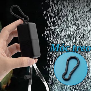 Máy sủi oxy mini USB 2 vòi sục khí bể cá