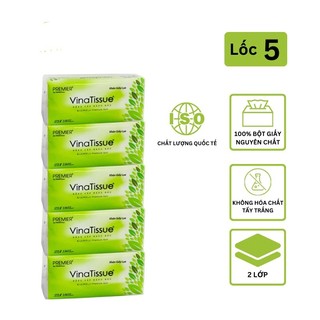 Lốc 3 bịch Giấy lụa Vinatissue 280 tờ 2 lớp