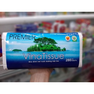 Lốc 3 bịch Giấy lụa Vinatissue 280 tờ 2 lớp