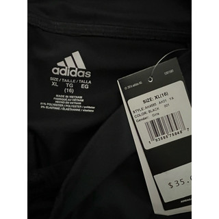 Quần legging lửng Adi đas bé gái size XL(16)