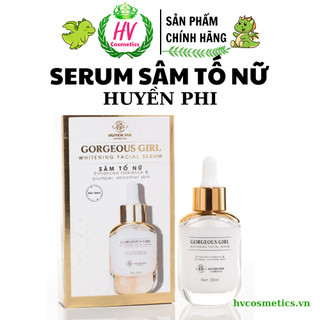 Serum sâm tố nữ Huyền Phi giúp da trắng căng bóng mịn màng 30ml