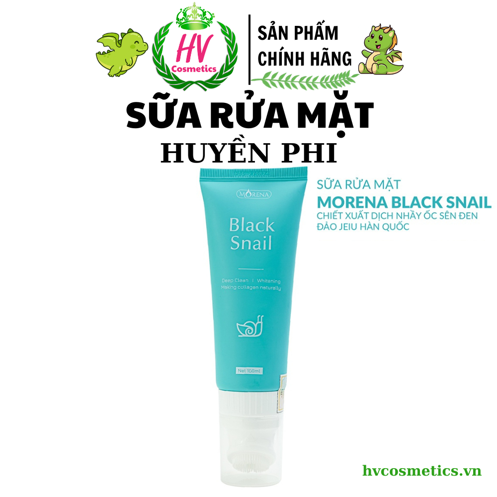 Sữa rửa mặt Black snail Huyền Phi