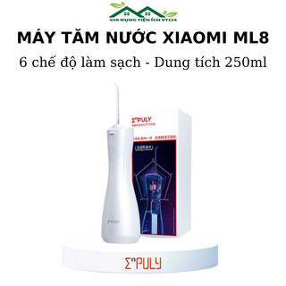 Máy Tăm Nước Xiaomi Enpuly ML8 Dung Tích 250ml Công Suất Lớn, Tăm Nước Cầm Tay Mini Chống Thấm Nước Bảo Hành Lâu Dài