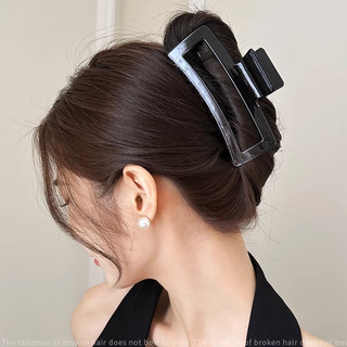 Kẹp Tóc Hàm Cá Mập Trong Suốt Size Lớn