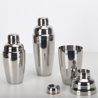 Bình lắc inox pha chế - shaker inox 350ml, 550ml, 750ml - bình lắc pha chế rượu, cà phê, cocktail, trà chanh