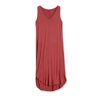 Đầm Thun Cotton Dáng Dài Sát Nách