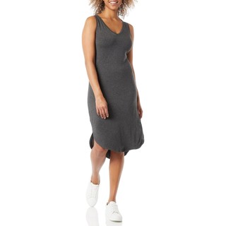 Đầm Thun Cotton Dáng Dài Sát Nách