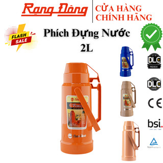 Phích nước rạng đông 2 lit, bình thuỷ giữ nhiệt đựng nước nóng model rd 2035 n10.e