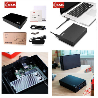 [FREESHIP] HỘP BOX HDD BUFFALO SATA 3.5 USB 2.0 - SSK HE G3000 USB 3.0