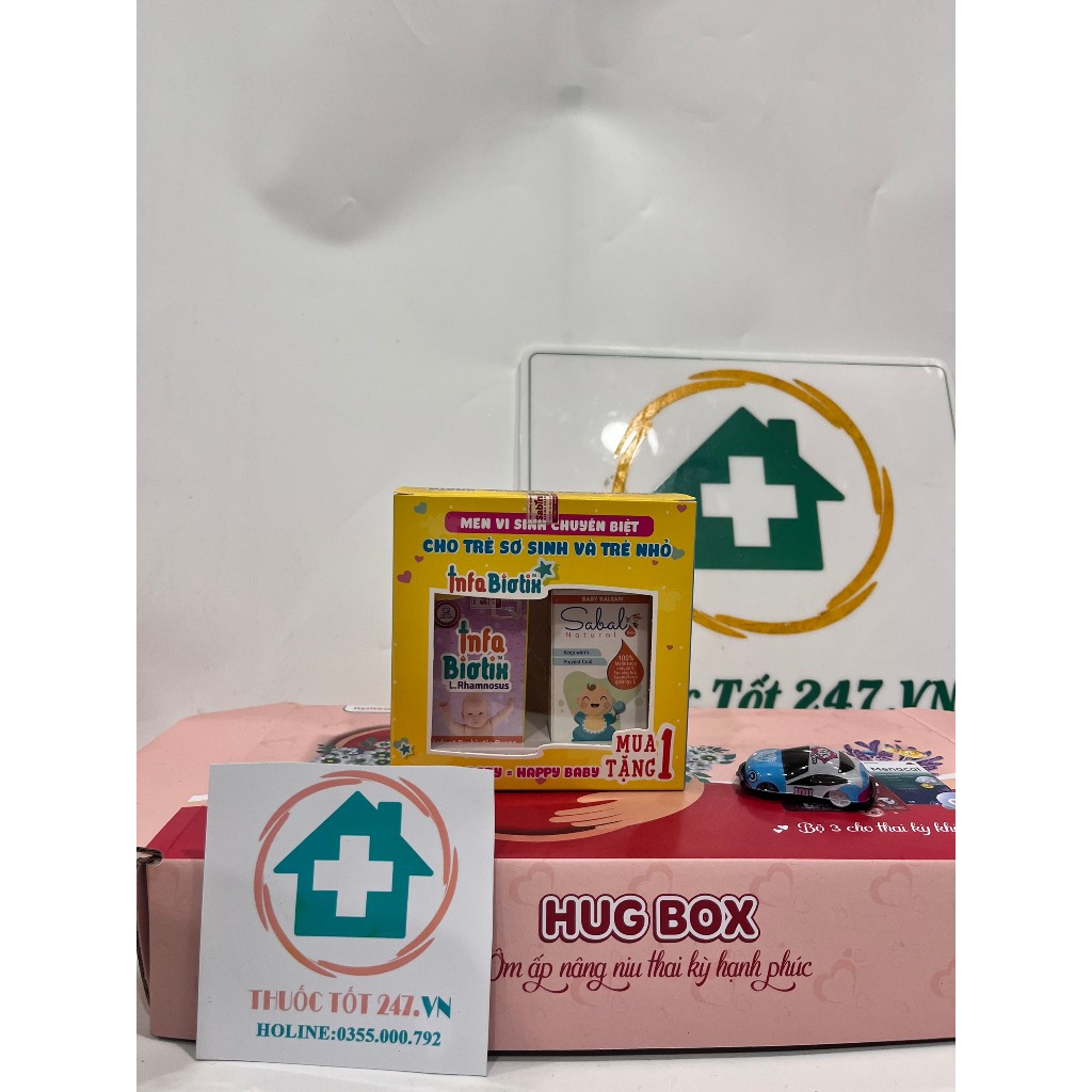 Infa biotix Men vi sinh giúp Bé ăn ngon, hấp thu vitamin cho bé, tăng đề kháng, hết biếng ăn, Probiotic đặc chế cho trẻ