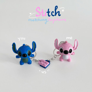 Móc khoá cặp đôi Stitch đáng yêu