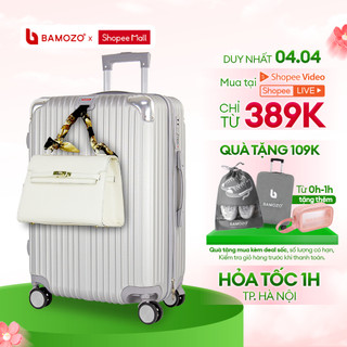 Combo Vali Du Lịch Bamozo 8809 Size 20 Và Size 24 Bền Đẹp Bảo Hành 5 Năm