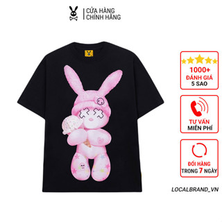 [LOCAL BRAND] Áo thun Bad Rabbit ICECREAM TEE tay lỡ form rộng vải Cotton - Thời trang nam nữ Unisex Streetwear