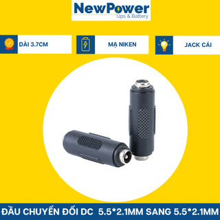 Đầu chuyển đổi đầu cái dc 5.5x2.1mm sang đầu cái dc 5.5x2.1mm