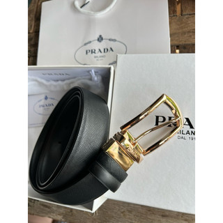 Thắt lưng Prada da thật 02