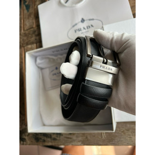 Thắt lưng Prada da thật 02