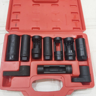 Bộ khẩu tháo cảm biến oxy 10 chi tiết ,Dụng cụ sửa chữa ô tô