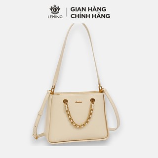 Túi xách tay thời trang nữ lemino xích đồng le220019