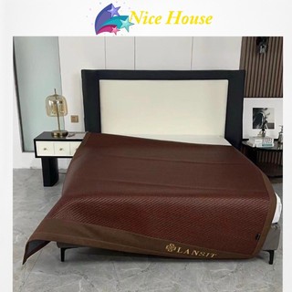Chiếu Mây Điều Hòa LANSIT cao cấp kem gối, Chiếu điều hòa chính hãng dầy dặn _ Nice House