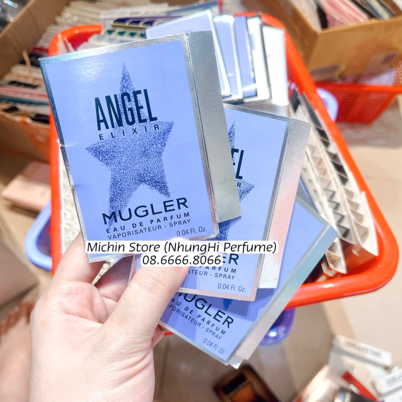 Mẫu thử Vial nước hoa nữ Angel Elixir Mugler EDP
