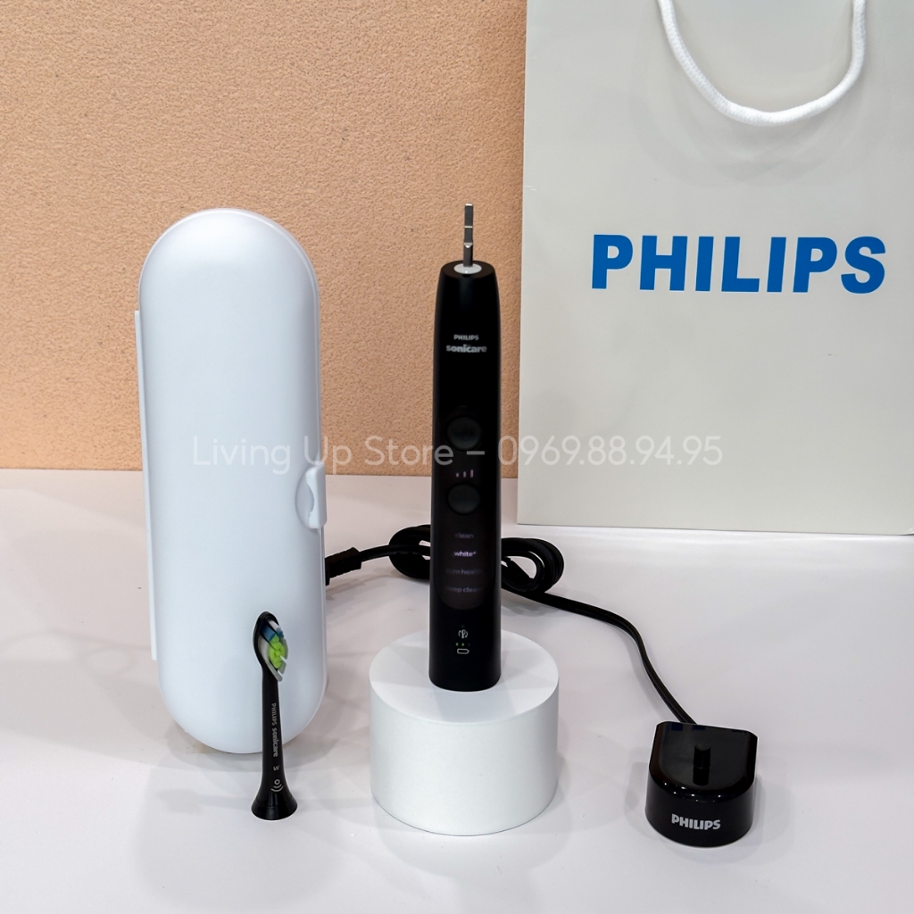 Bàn chải điện Philips Sonicare ExpertClean 7700 HX962 hàng trưng bày
