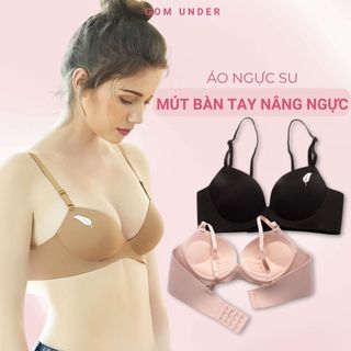 Áo ngực không gọng đúc su mút dày GOM UNDER, áo lót su ôm trọn và tôn vòng 1 - SA-A01