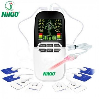 Máy massage xung điện hồng ngoại pin sạc 8 miếng dán NK-102 | OKbuy